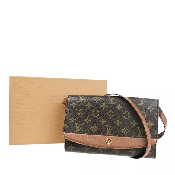 LOUIS VUITTON Bordeaux 24 2Way Shoulder Bag Monogram Leather BN M51798 88YG527 - Picture 1 of 15